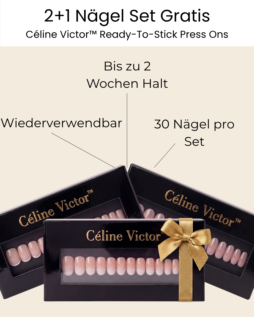 2+1 Gratis Nägel-Set