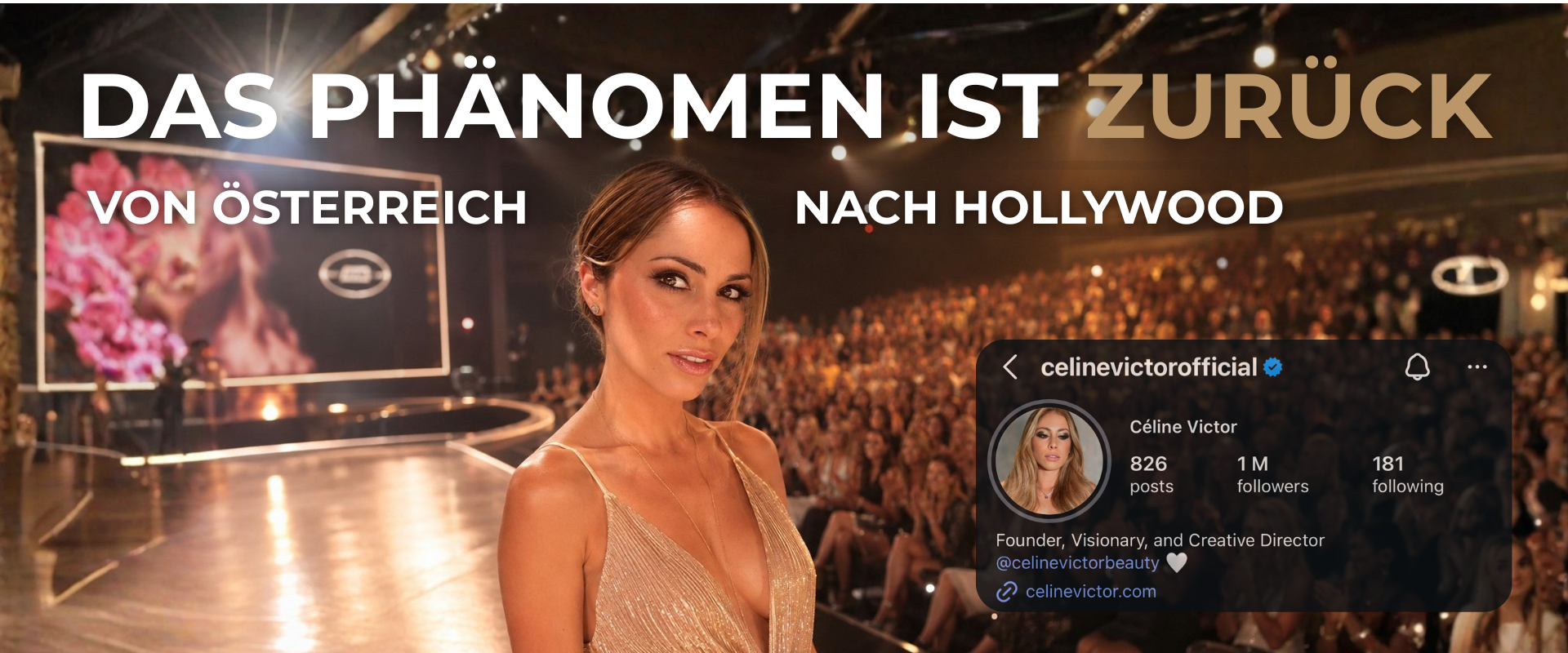 Das Phänomen ist zurück. Von Linz nach Hollywood. Live Event in Wien, 10.07.2026